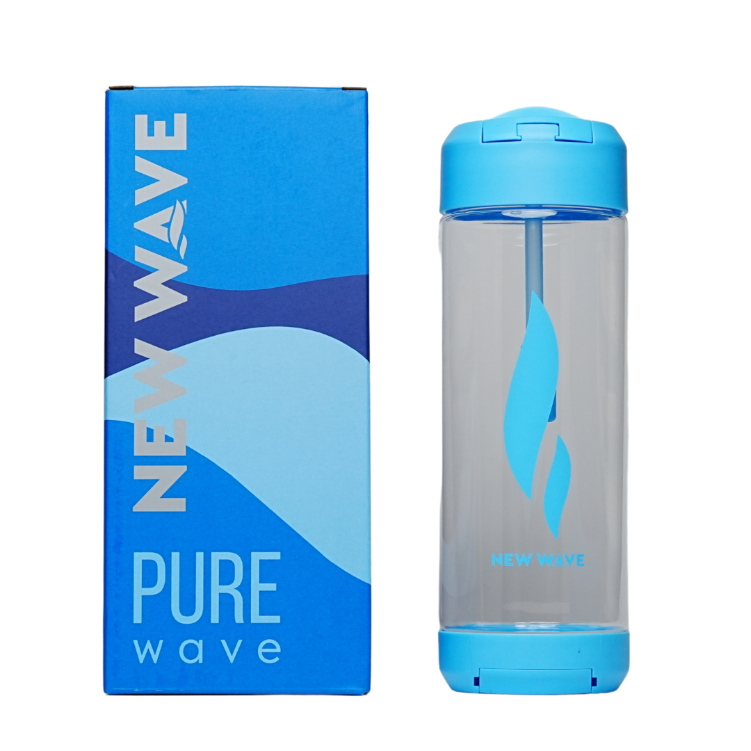 IMG_9327 Бутылка для воды Pure WAVE 700 мл (цвет- небесно-голубой) — изображение 1