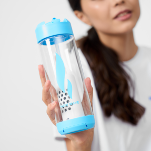 Бутылка для воды Pure WAVE 700 мл (цвет- небесно-голубой) — изображение 3