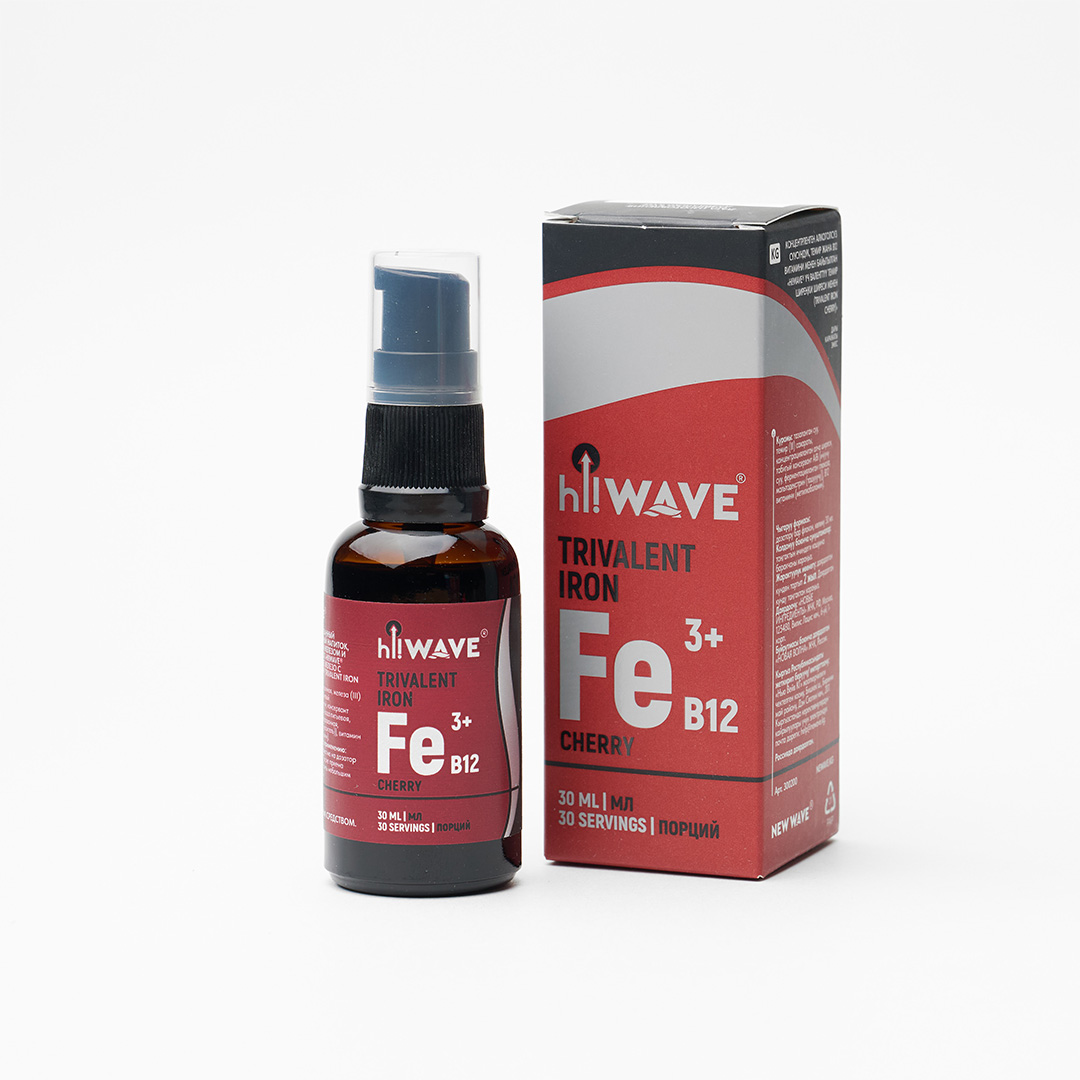 ferrum Концентрированный безалкогольный напиток, обогащенный железом и витамином B12 с соком Вишни 30мл — изображение 1